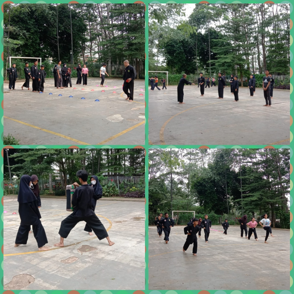 LATIHAN PENCAK SILAT SWADAYA PHS (PERISAI HATI SILIWANGI)