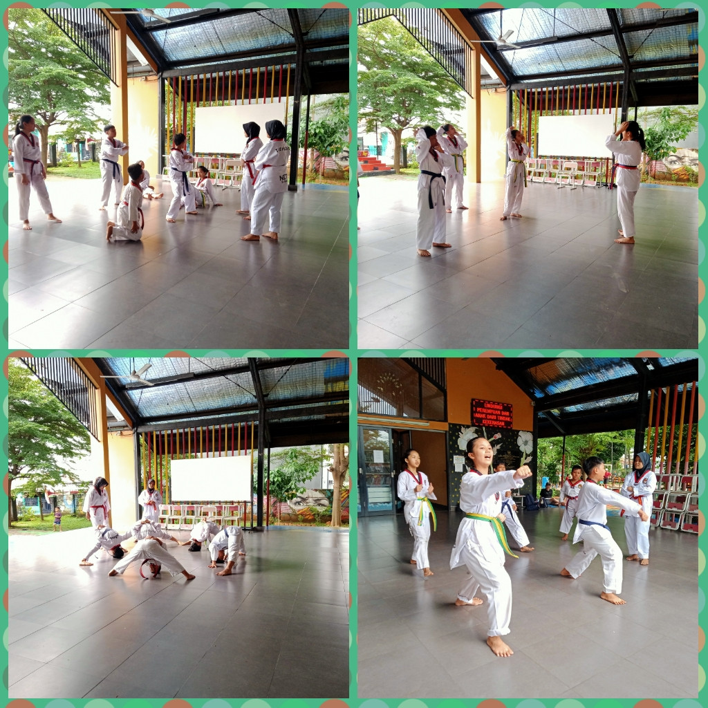 LATIHAN TAEKWONDO NETS