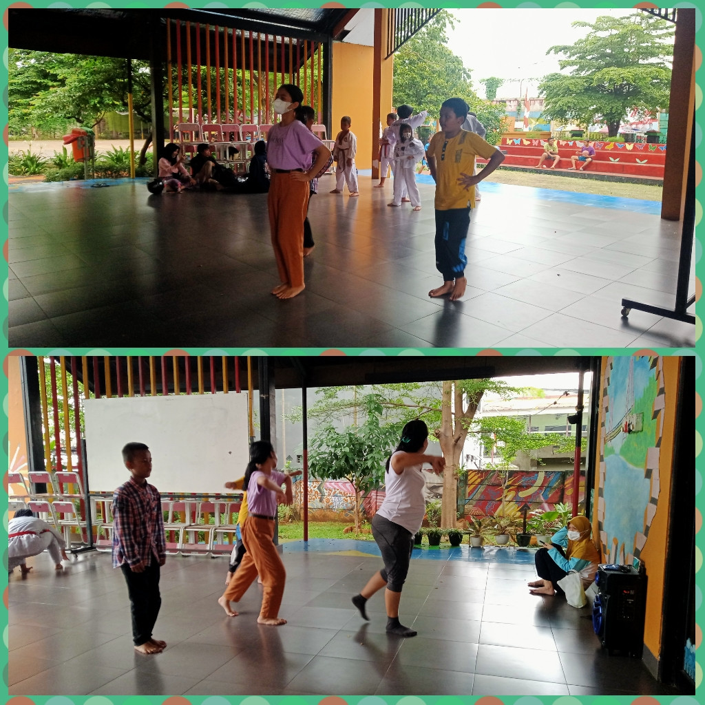 LATIHAN SENAM ANTI NARKOBA SDN 010  kelas 4