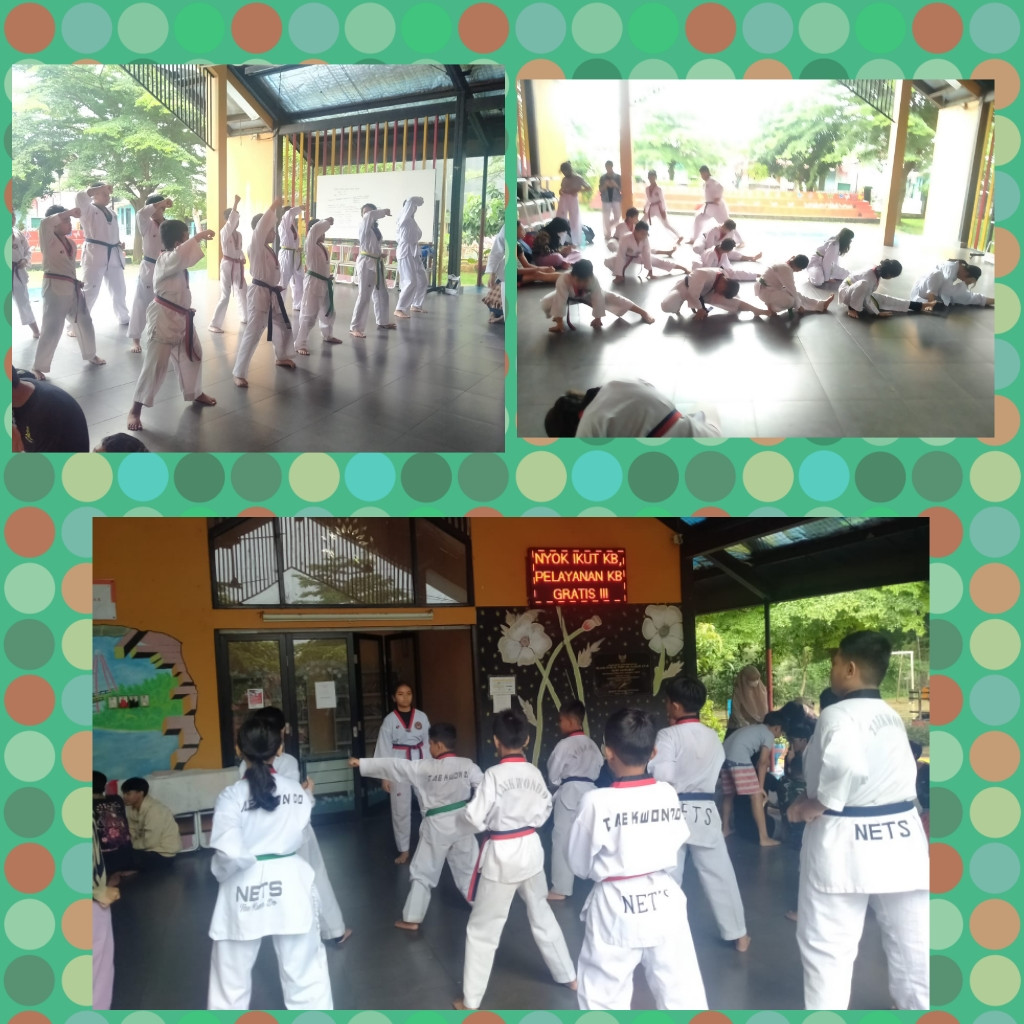 LATIHAN TAEKWONDO NETS