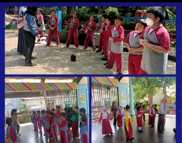LATIHAN MENARI DAN MENYANYI SDN 10