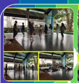 Latihan Senam SMPN 184