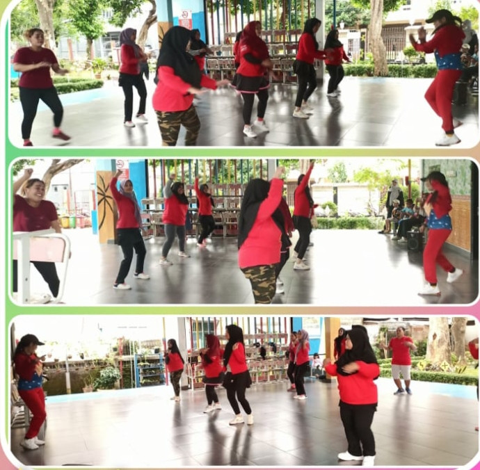 SENAM ZUMBA KACA PIRING