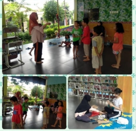 LATIHAN DRAMA SD 09 DAN BELAJAR KELOMPOK SMP 184