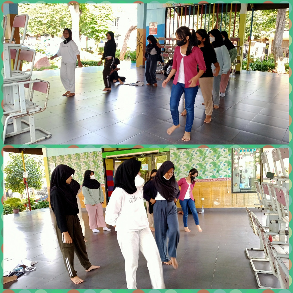 LATIHAN DANCE SMP 184