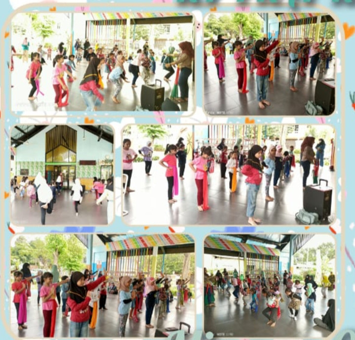 LATIHAN MENARI DARI SUDIN PARBUD