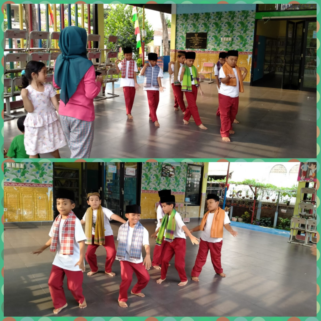 LATIHAN MENARI SD 09 DAN SD 10