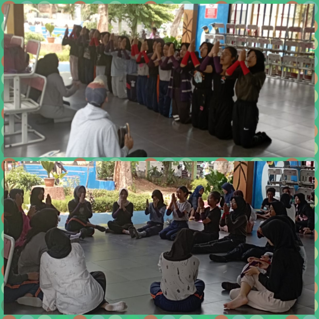 LATIHAN MENARI SAMAN SMA 106