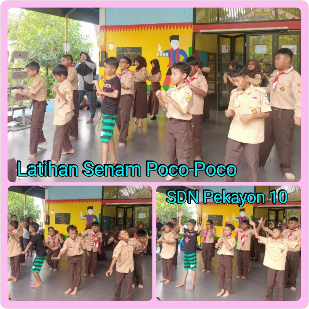 LATIHAN MENARI SD 10