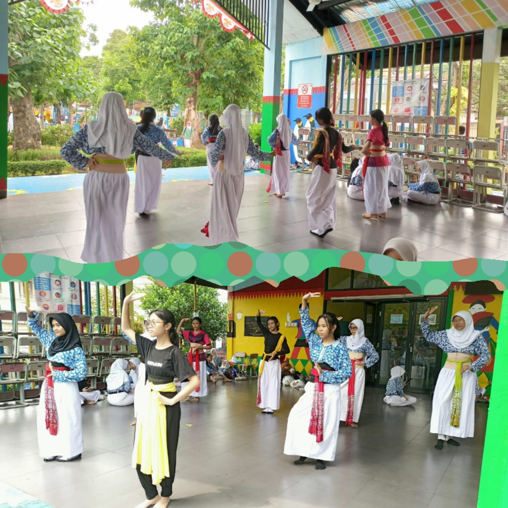 LATIHAN MENARI SMP 184