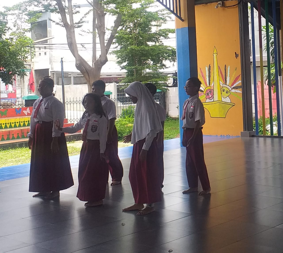 Latihan menyanyi sdn 015