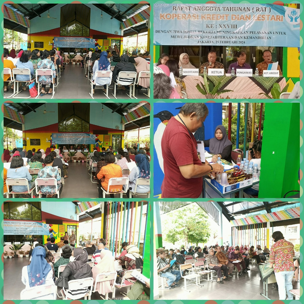 RAPAT RAT KOPERASI DIAN LESTARI