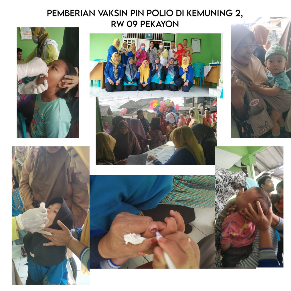 PIN POLIO DI POSYANDU RW 09