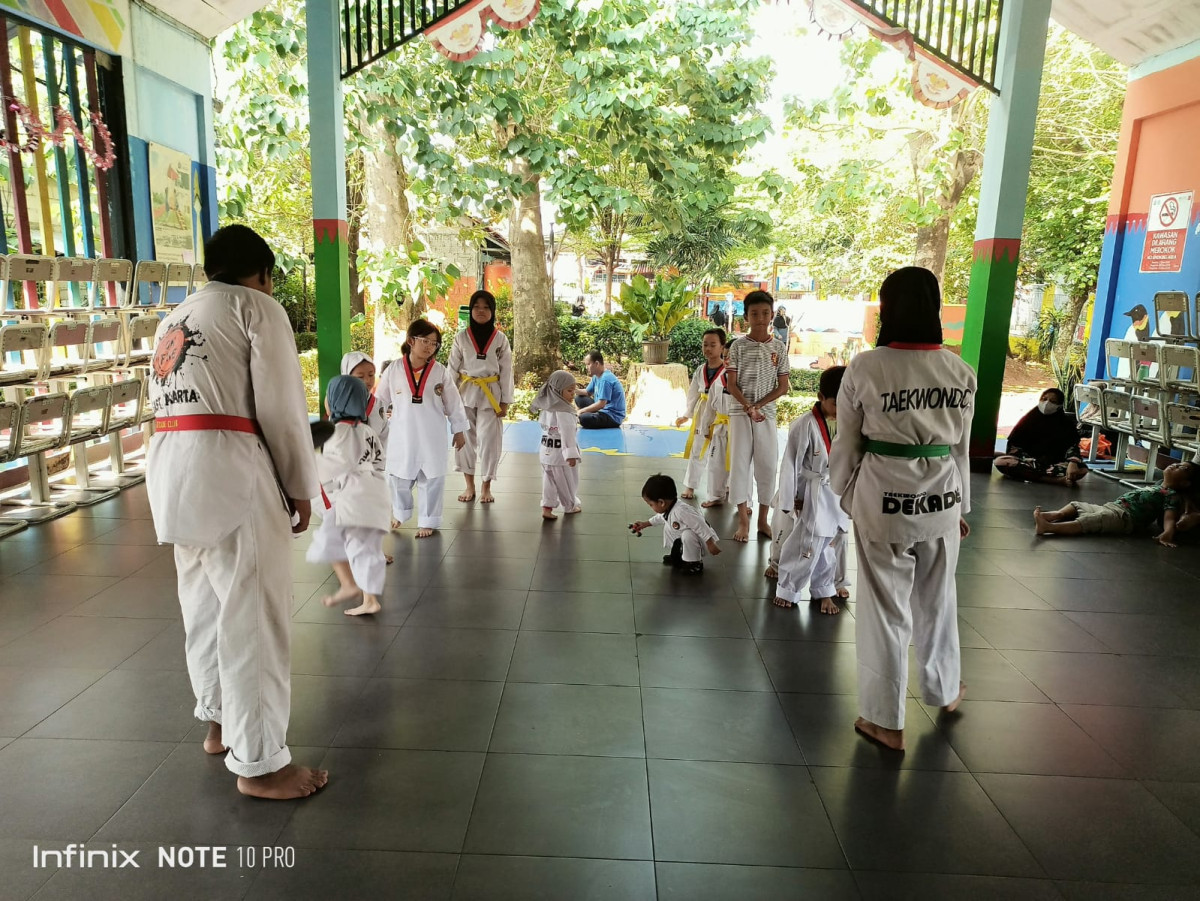 LATIHAN TAEKWONDO DEKADE
