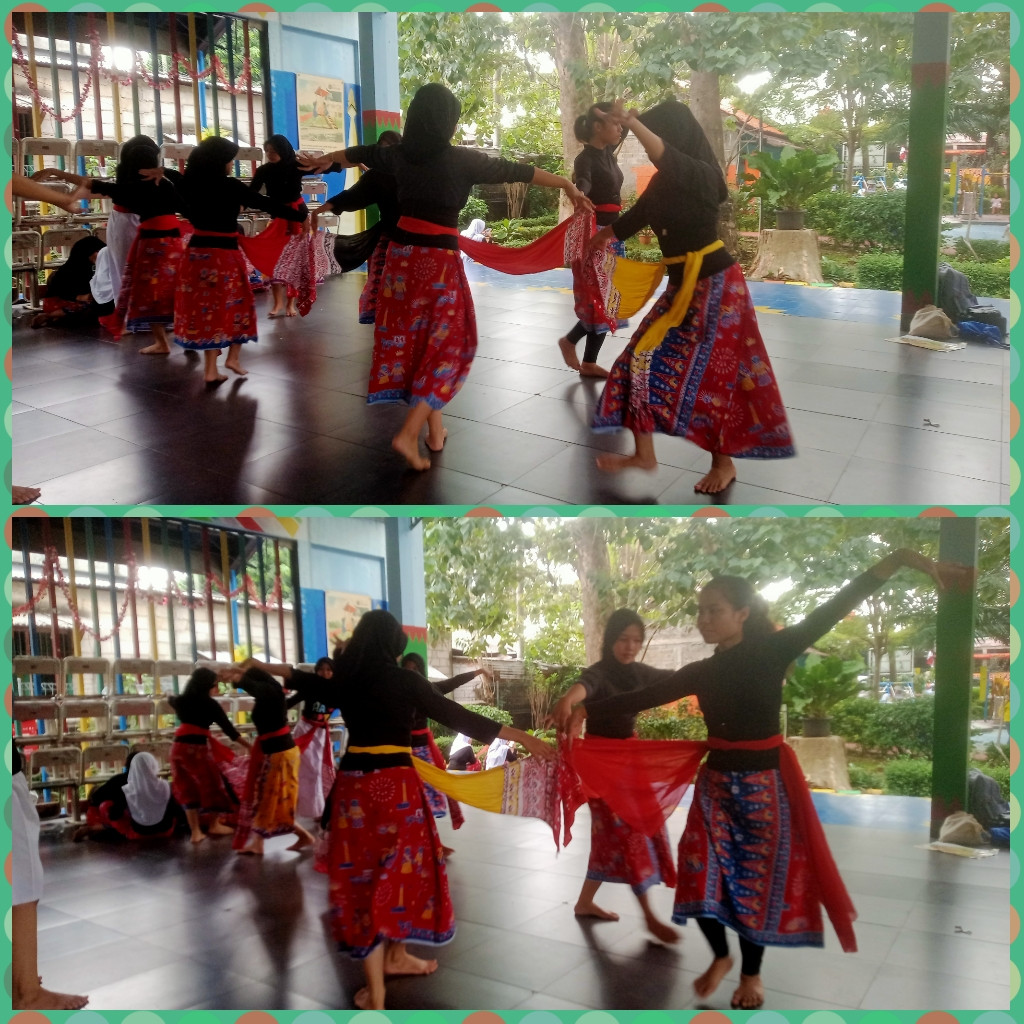 LATIHAN MENARI SMP 184