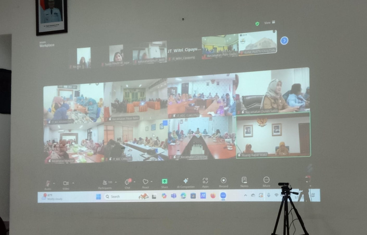 ZOOM RAPAT PERSIAPAN KELAS ONLINE SSP