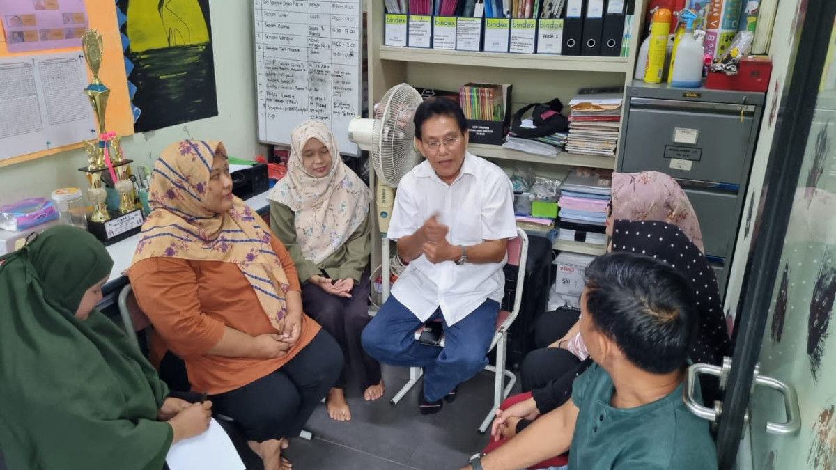 MONITORING PKK PROVINSI DAN KASATPEL PPAPP KECAMATAN PASAR REBO