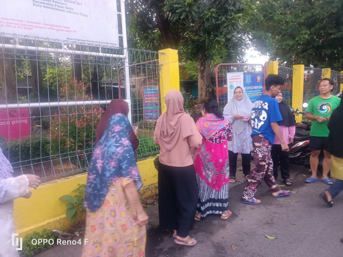 PEMBAGIAN NOMER ANTRIAN PANGAN BERSUBSIDI