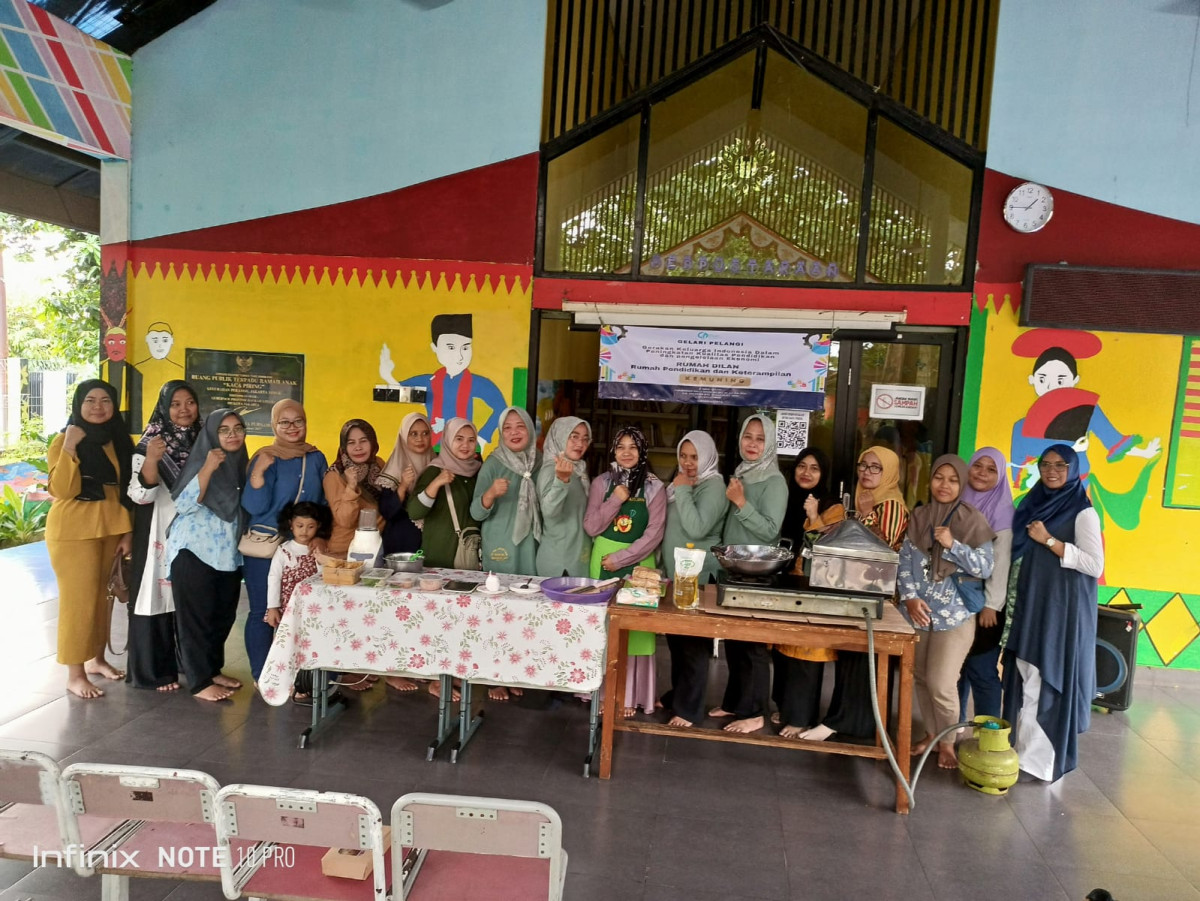 PELATIHAN UP2K BERSAMA RUMAH DILAN DAN TP PKK PEKAYON