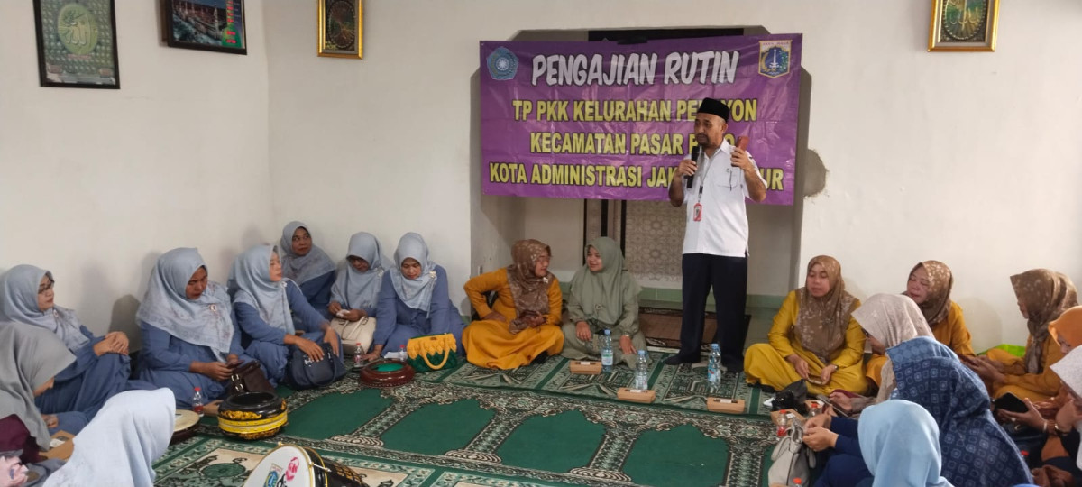 PENGAJIAN RUTIN TP PKK KELURAHAN PEKAYON