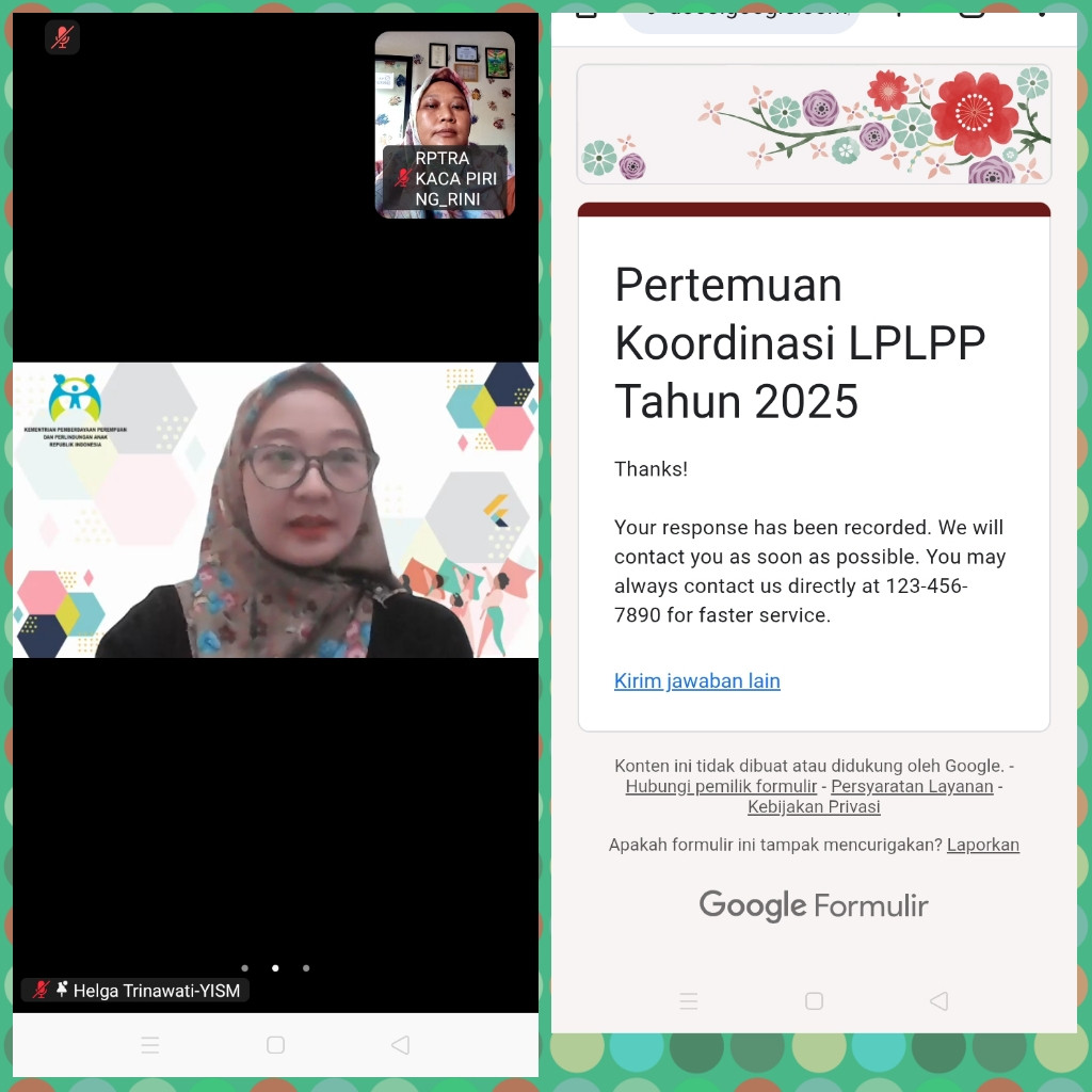 ZOOM KOORDINASI LPLPP TAHUN 2025