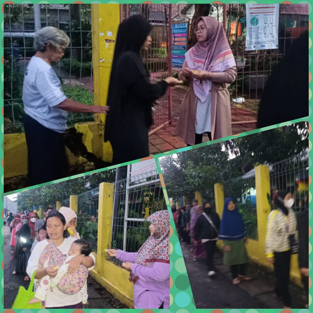 PEMBAGIAN NOMER ANTRIAN PANGAN BERSUBSIDI