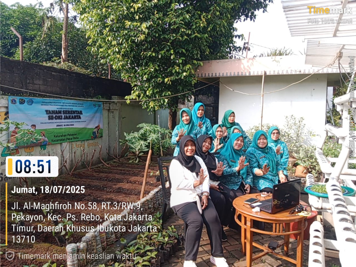 GERAKAN TANAM SERENTAK SE DKI MEWUJUDKAN KELUARGA MANDIRI PANGAN