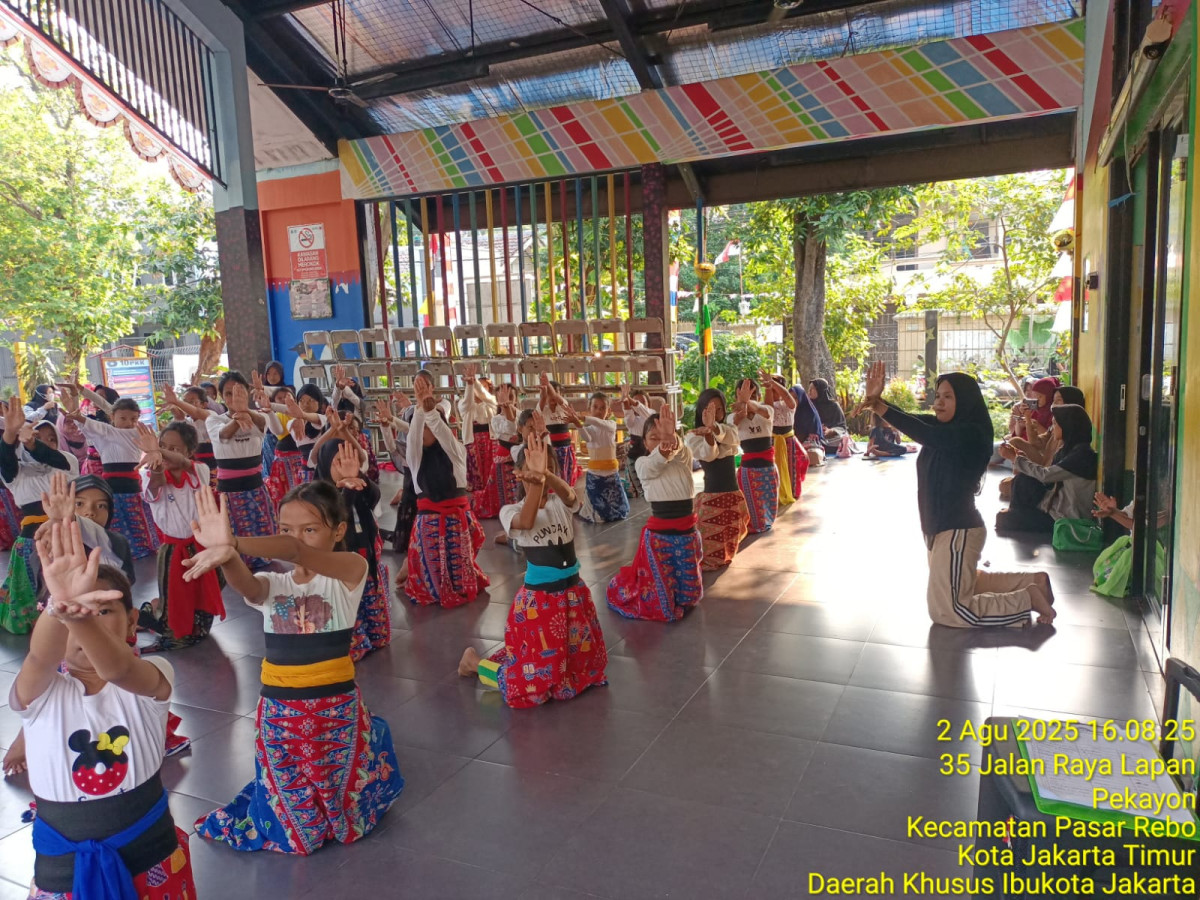 LATIHAN MENARI SUDIN KEBUDAYAAN TAHUN 2025