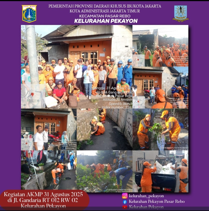 KEGIATAN AKMP KELURAHAN PEKAYON RW 02