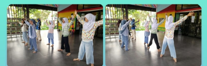 LATIHAN MENARI SD 01 KALISARI