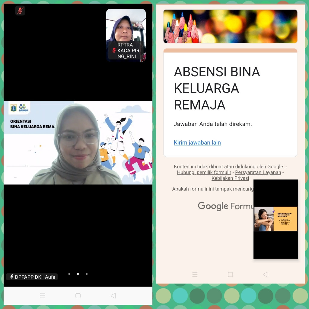 ZOOM BINA KELUARGA REMAJA