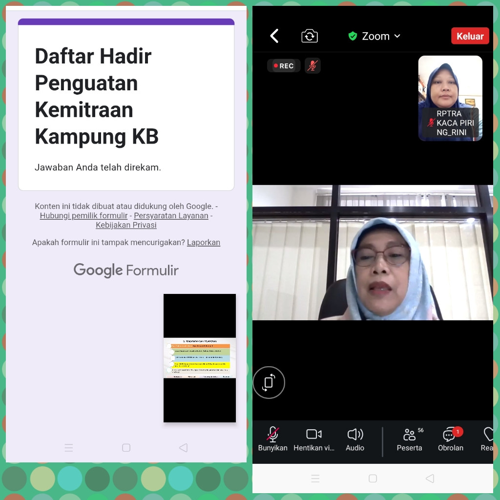 ZOOM PEMBINAAN KAMPUNG KB TAHUN 2025