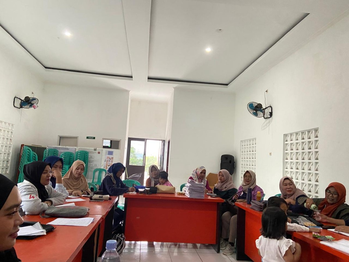 Pembinaan dan Pendampingan Kader TPK dalam pencatatan da Pelaporan