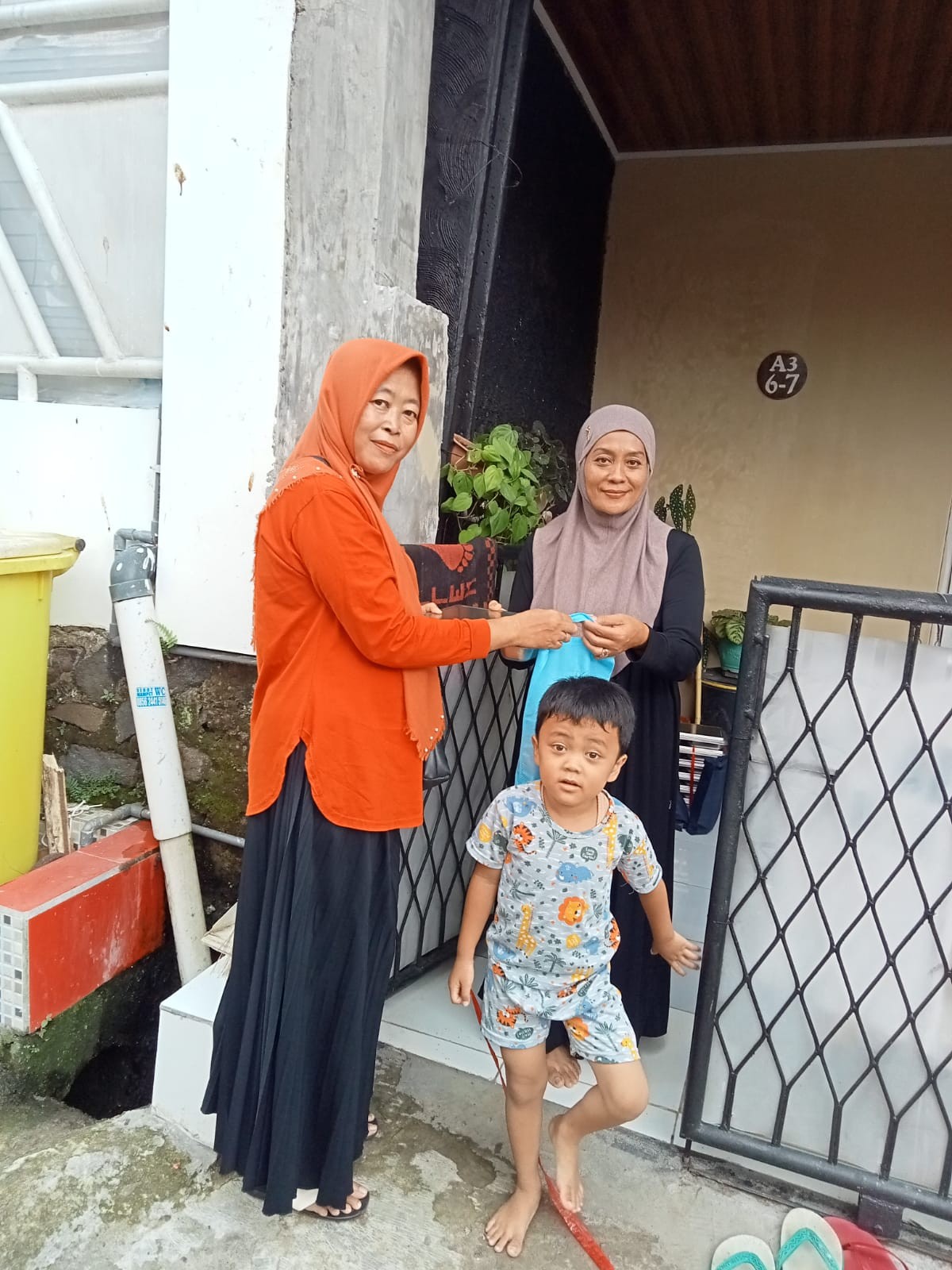 Pendistribusian MBG kepada Balita Non PAUD