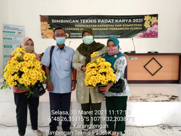 Bintek padat karya 2021 dari kementrian pertanian