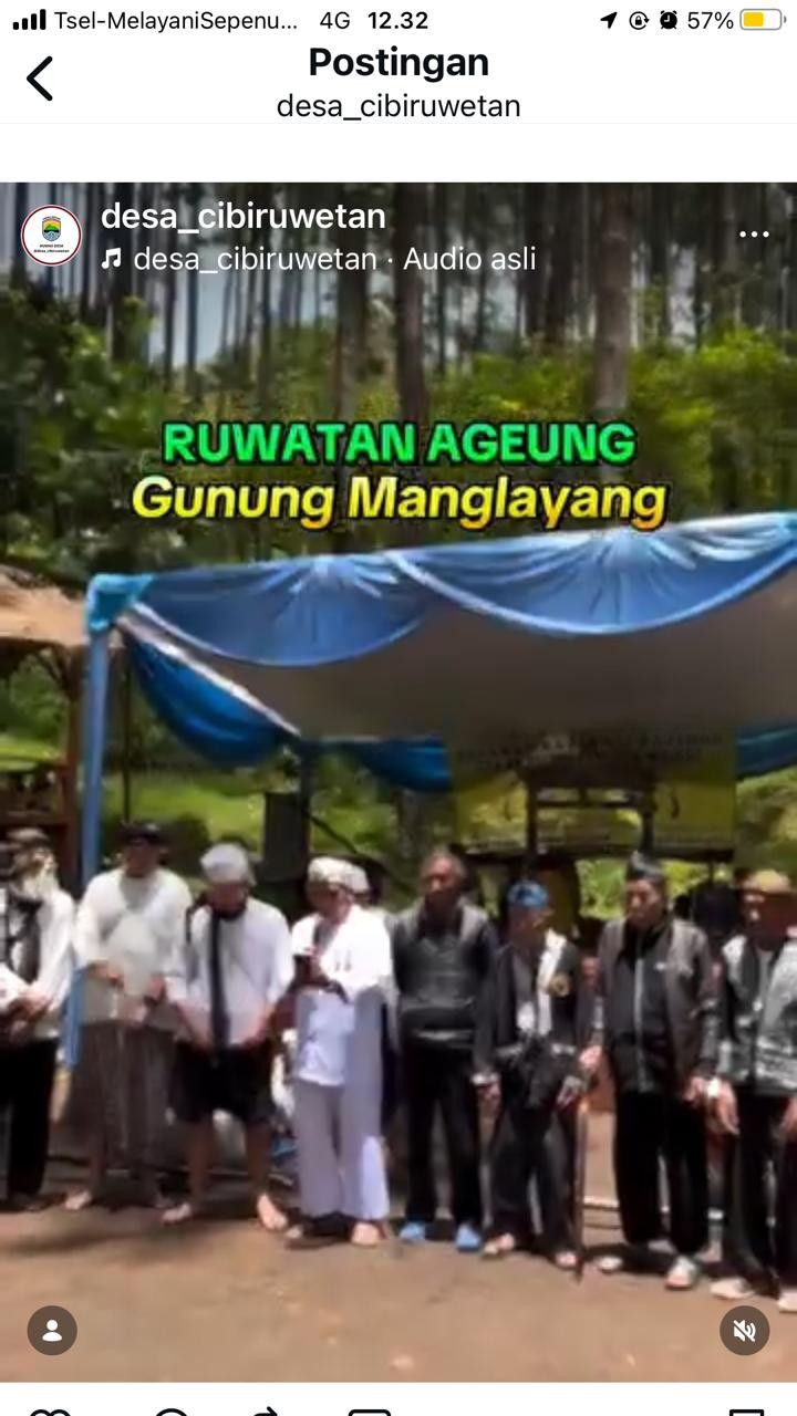 Ruwatan Gunung Manglayang