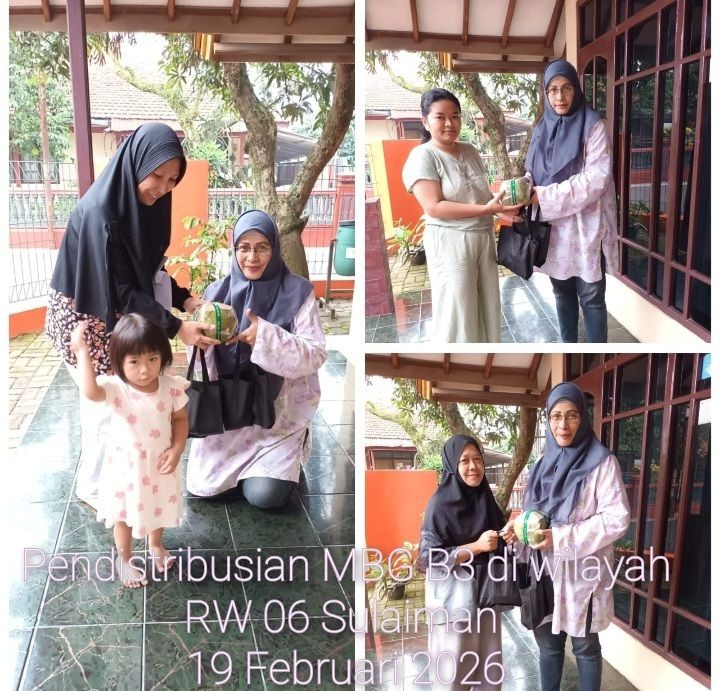 Pembagian MBG di Sulaiman