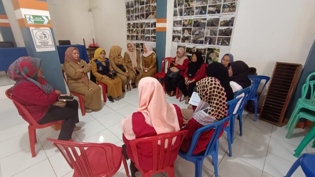 Pertemuan rutin sasaran Poktan Di Kampung KB