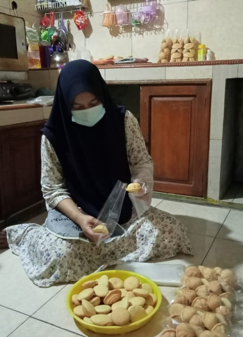Membuat bolu kijing