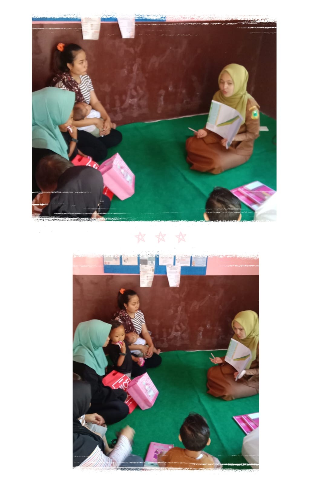 Melakukan sosialisasi 1000 HPK kepada Bumil dan Keluarga dengan Baduta