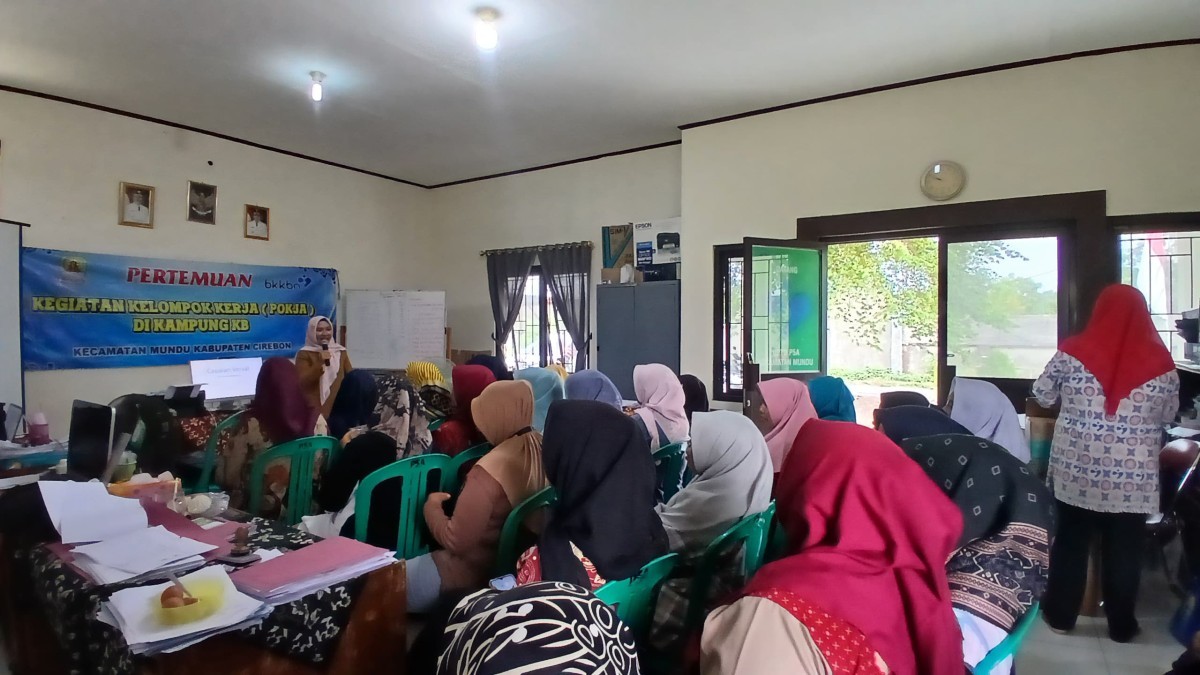 Pertemuan Poktan BKB di KAMPUNG KB BANDENG