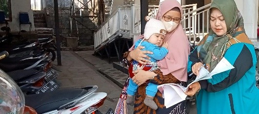 Pendampingan Baduta oleh TPK