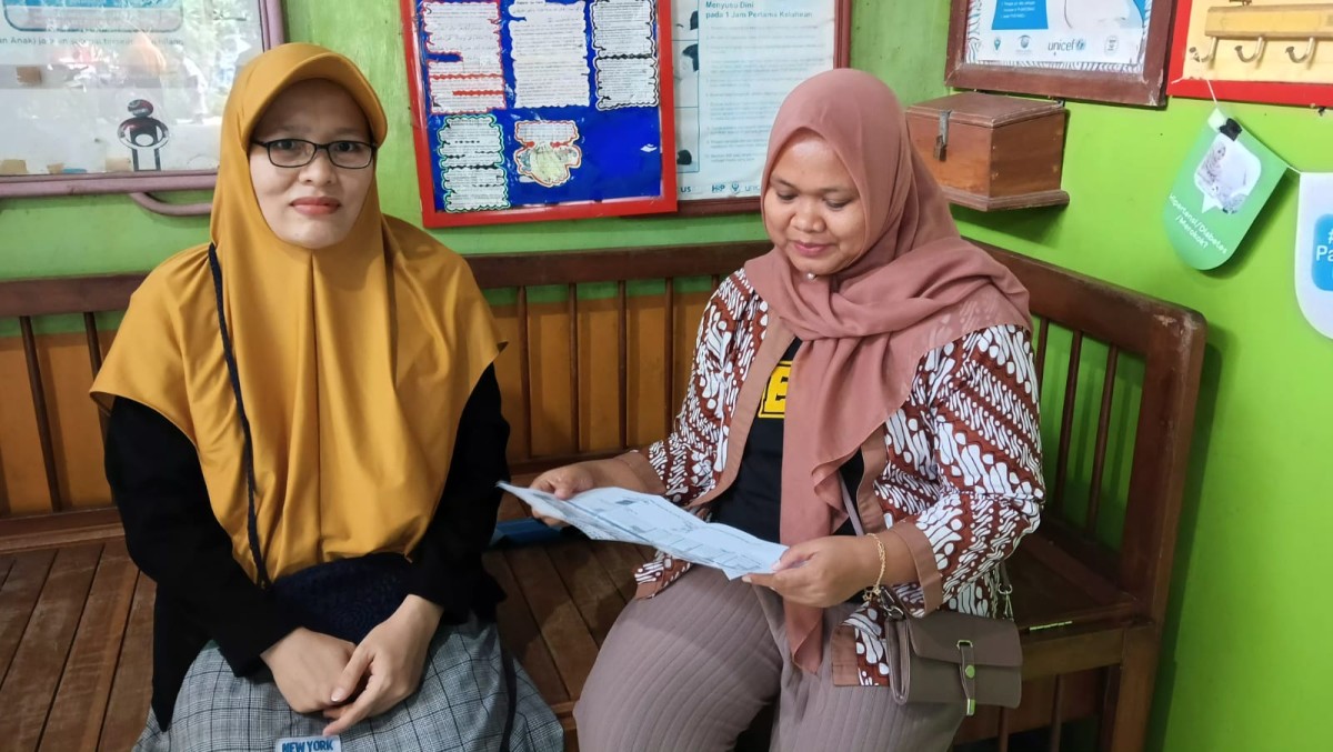 Melakukan KIE pada PUS