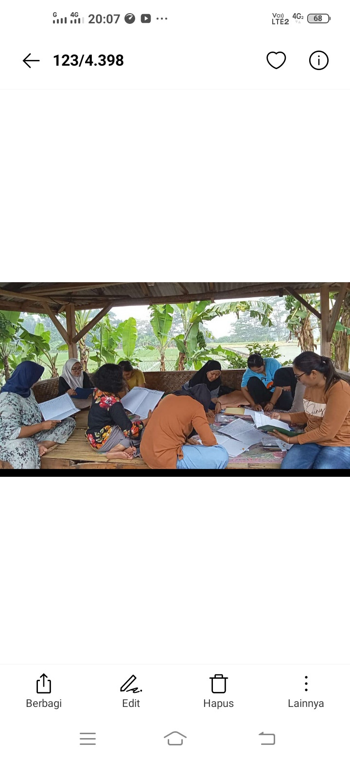 Pembinaan Pokja Kampung KB Bunda Mutiara Ds Gendereh