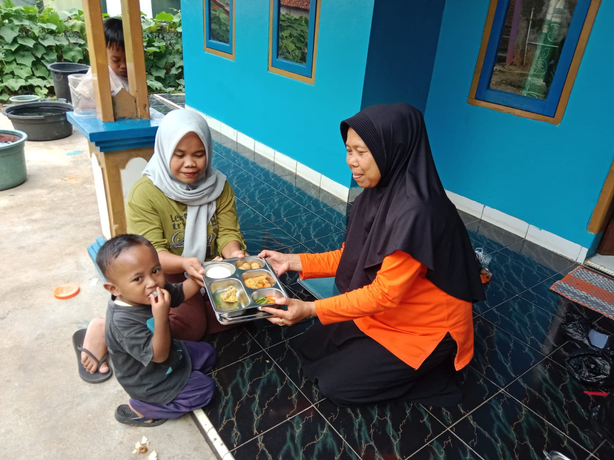 Pendampingan Keluarga Balita penerima MBG