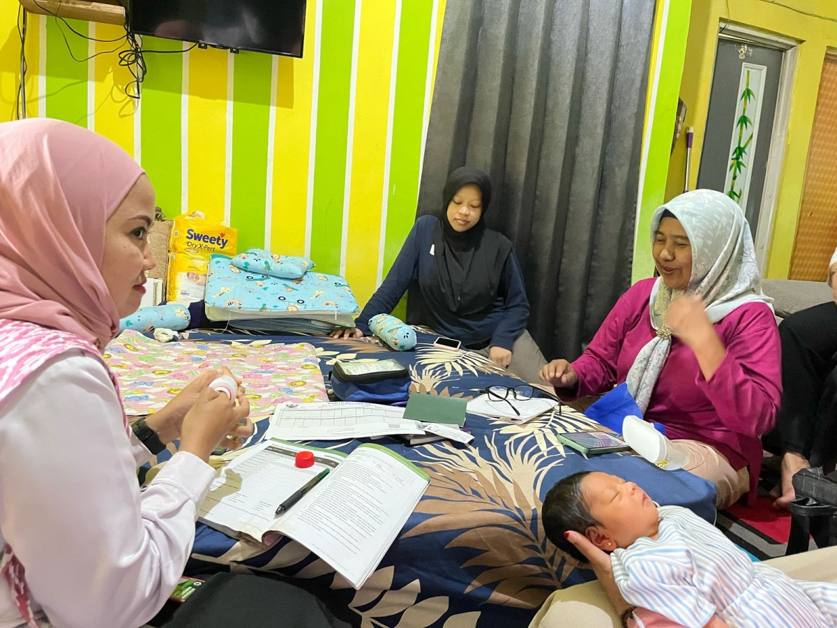 Edukasi dan Pendampingan Ibu Pascasalin