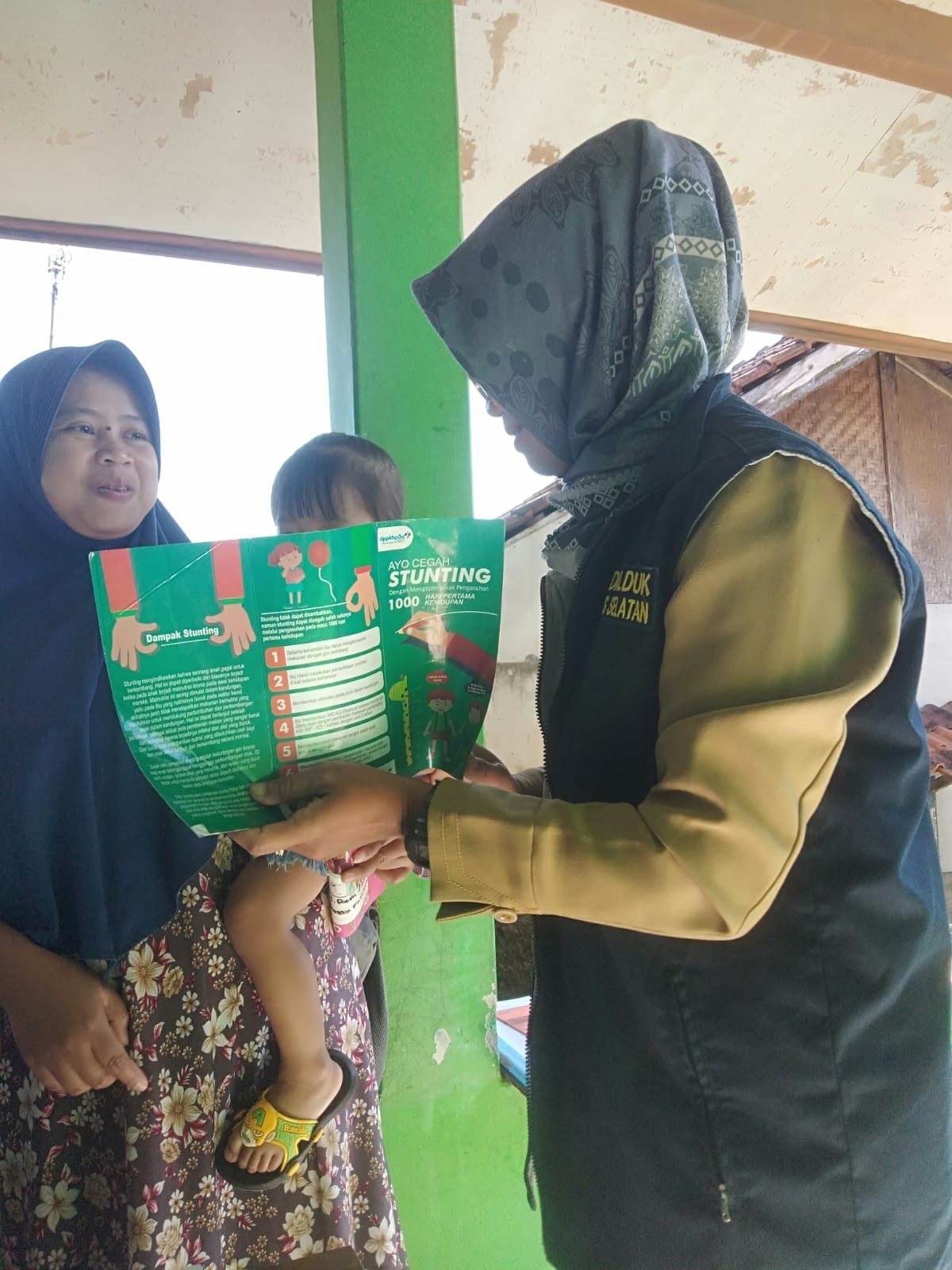 pembinaan kepada pus ibu punya baduta di dsn 2 desa cikoneng