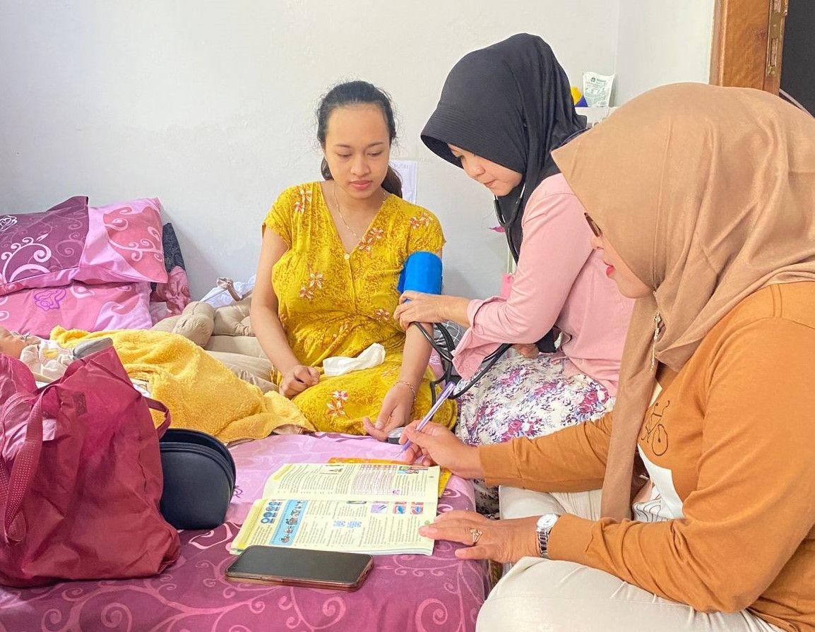 pendampingan ibu pasca persalinan