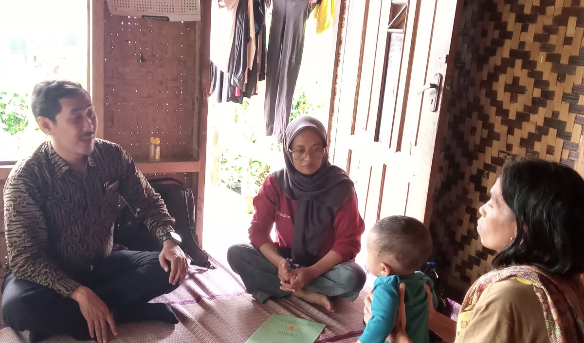 pendampingan pada keluarga resiko stunting