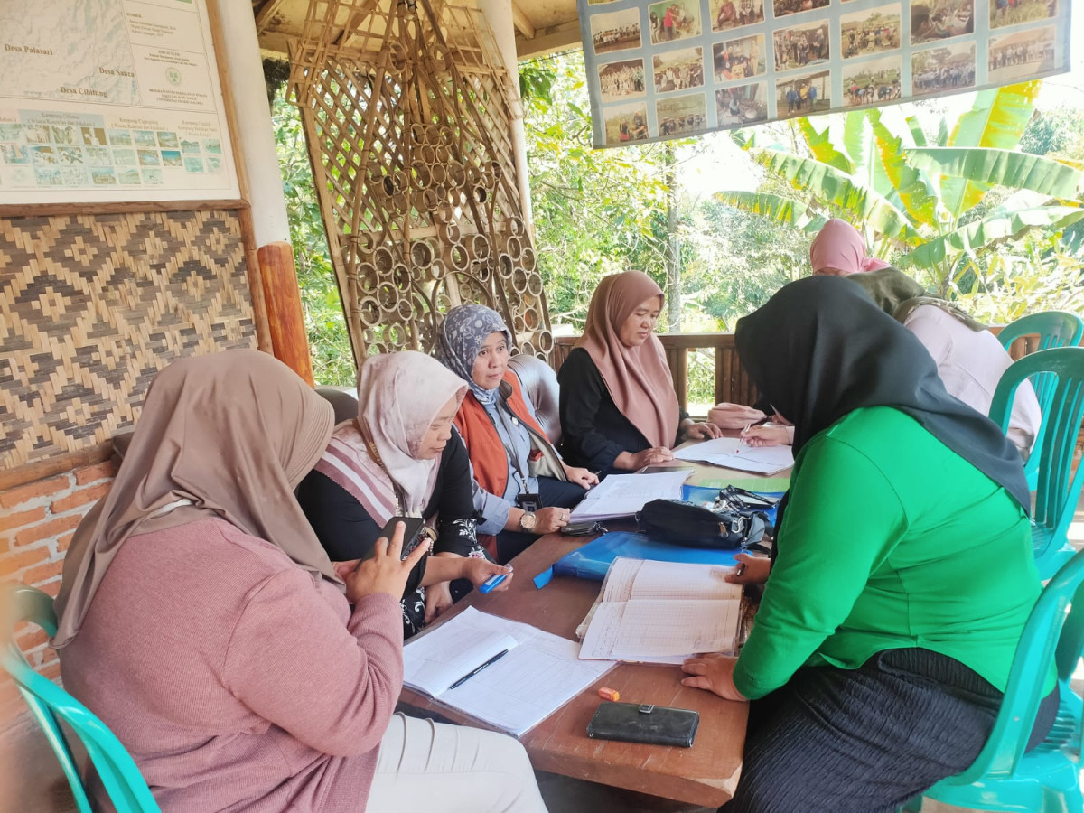 Kepengurusan Kampung KB Desa Cisaat
